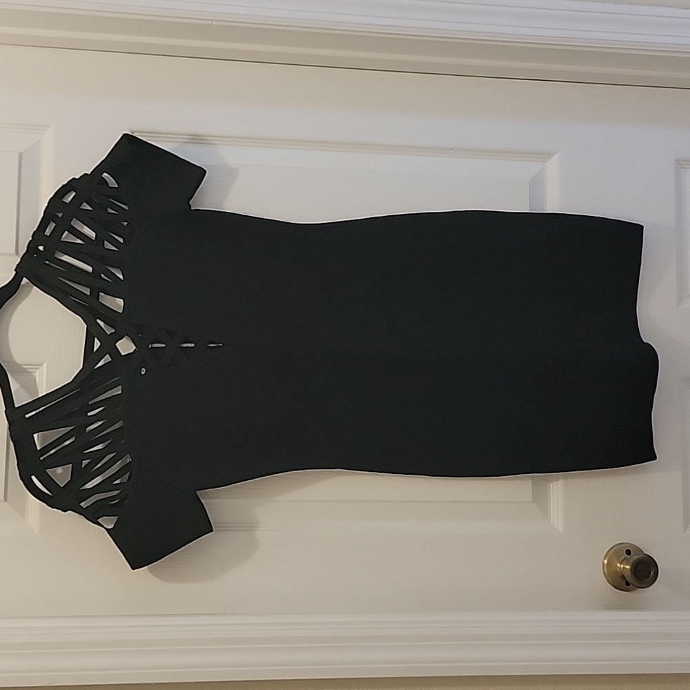 Bebe bodycon M black